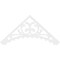 Ekena Millwork Pitch Genova Architectural Grade PVC Gable Pediment, 72"W x 33"H x 1"P (11/12) GPP072X033X100GEN - alternate 4